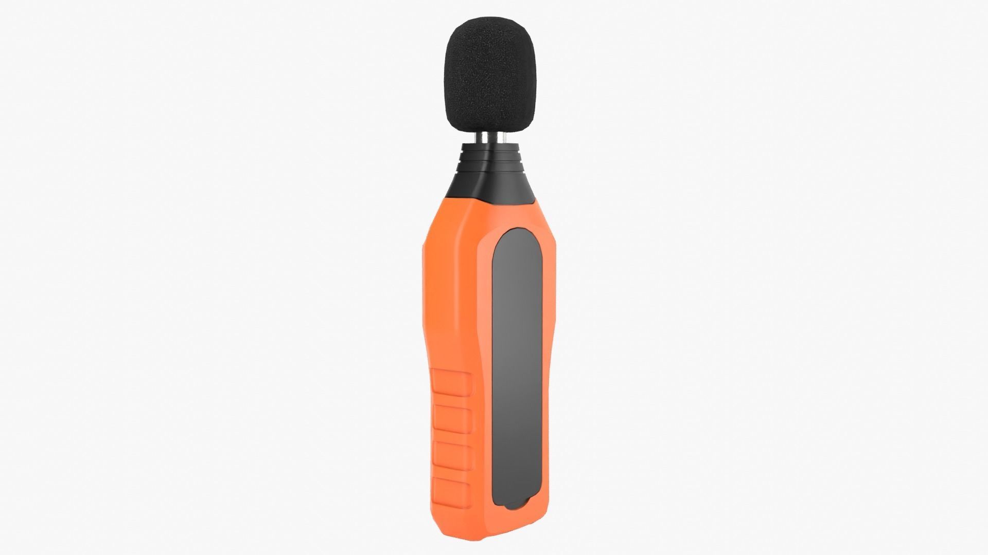 Sound Level Meter Low-poly 3D model_5