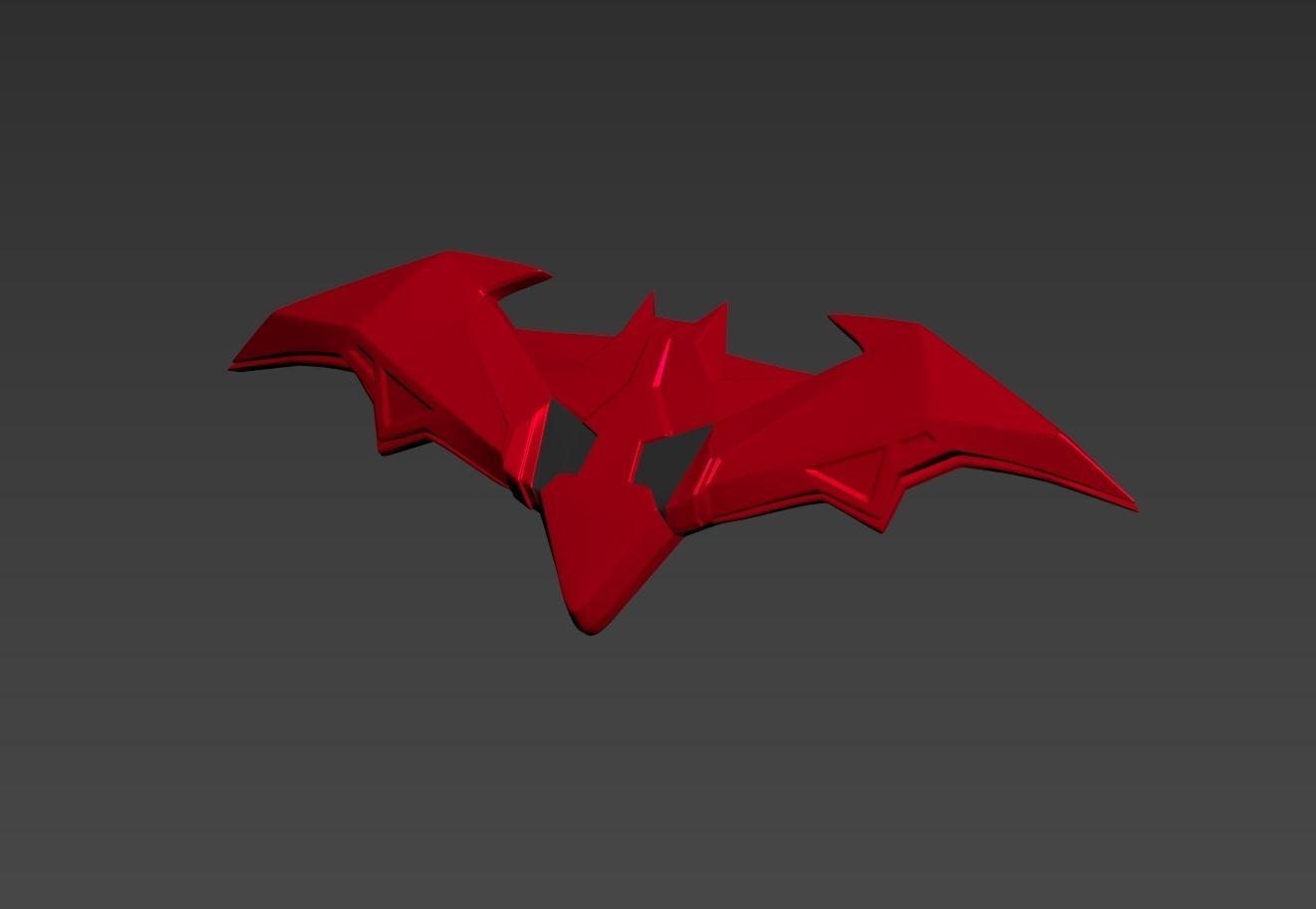 Batman Gotham Knights Red Hood Metal Helmet Cosplay 3D print model_10