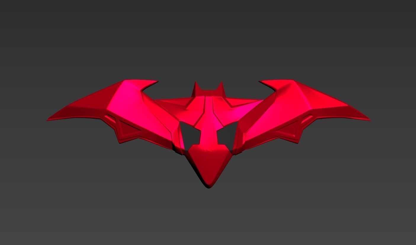 Batman Gotham Knights Red Hood Metal Helmet Cosplay 3D print model_9