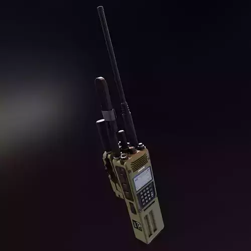 PRC 163 Falcon 4 Radio Low-poly 3D model
