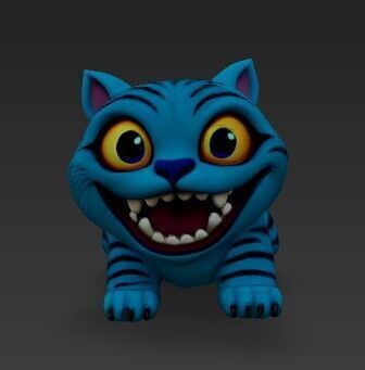 Derpy Tiger Kpop Demon Hunters Netflix 3D print model_1