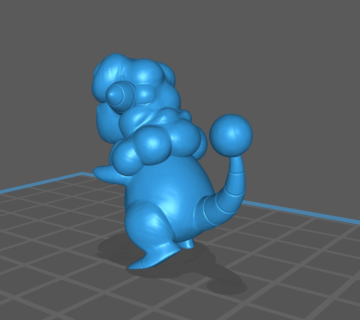 Mareep Flaaffy Ampharos and Mega Ampharos 3D print model 3D print model_38