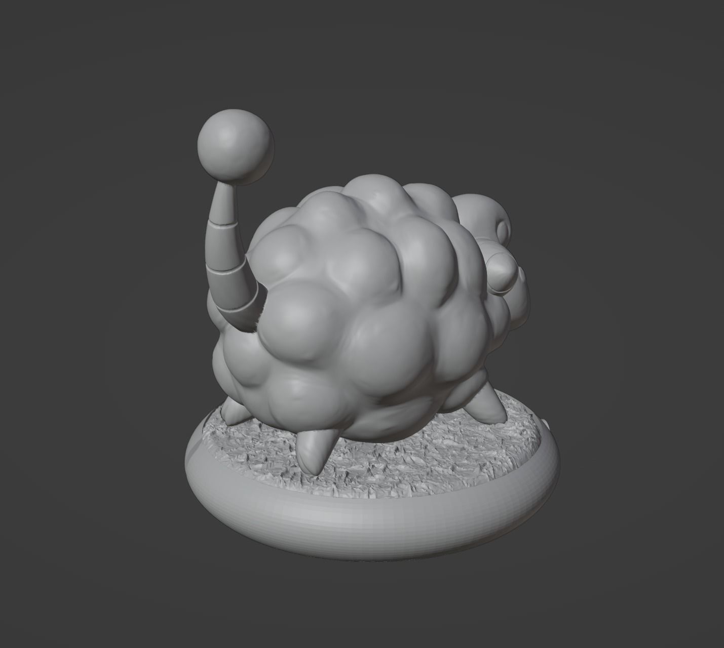 Mareep Flaaffy Ampharos and Mega Ampharos 3D print model 3D print model_28