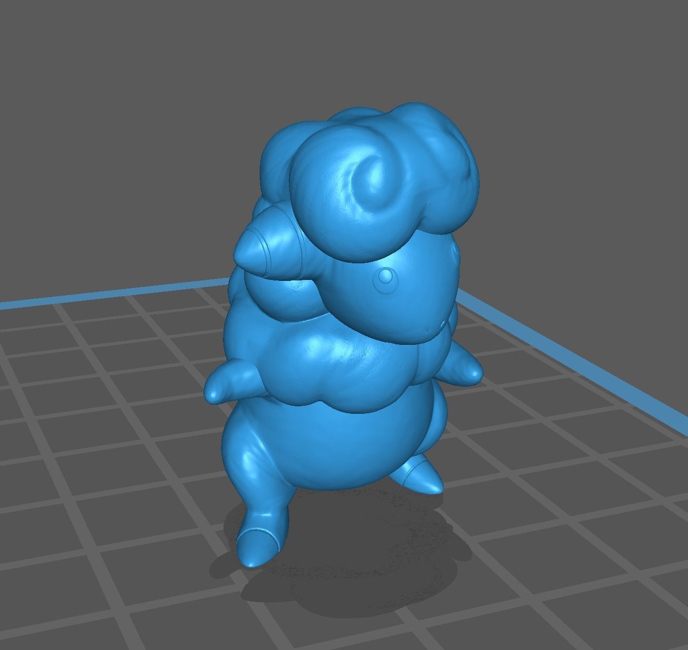 Mareep Flaaffy Ampharos and Mega Ampharos 3D print model 3D print model_39