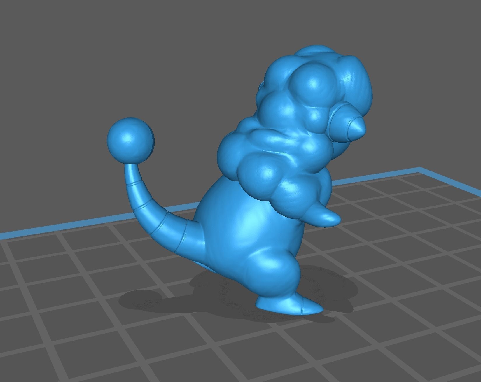 Mareep Flaaffy Ampharos and Mega Ampharos 3D print model 3D print model_41