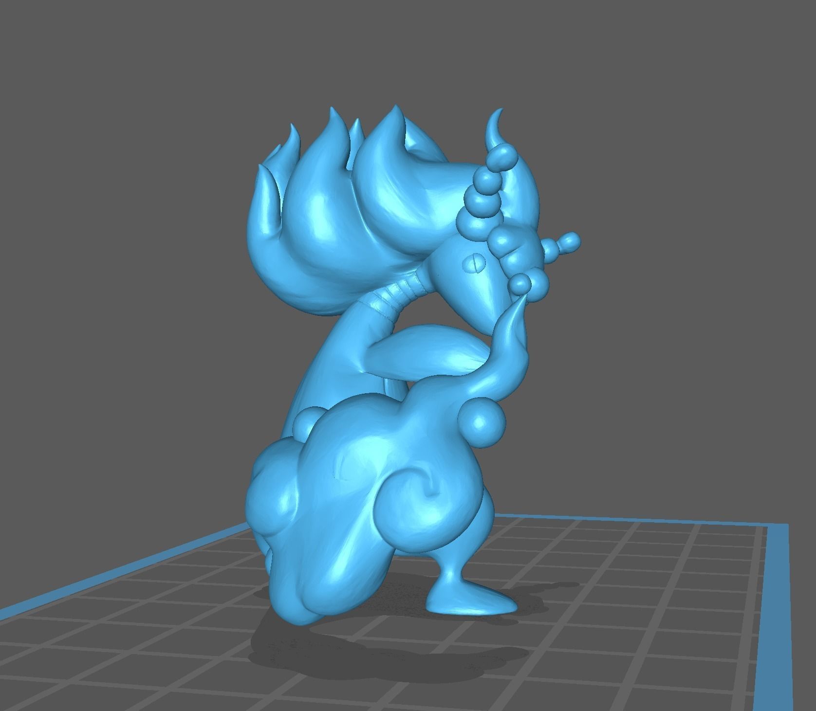 Mareep Flaaffy Ampharos and Mega Ampharos 3D print model 3D print model_49