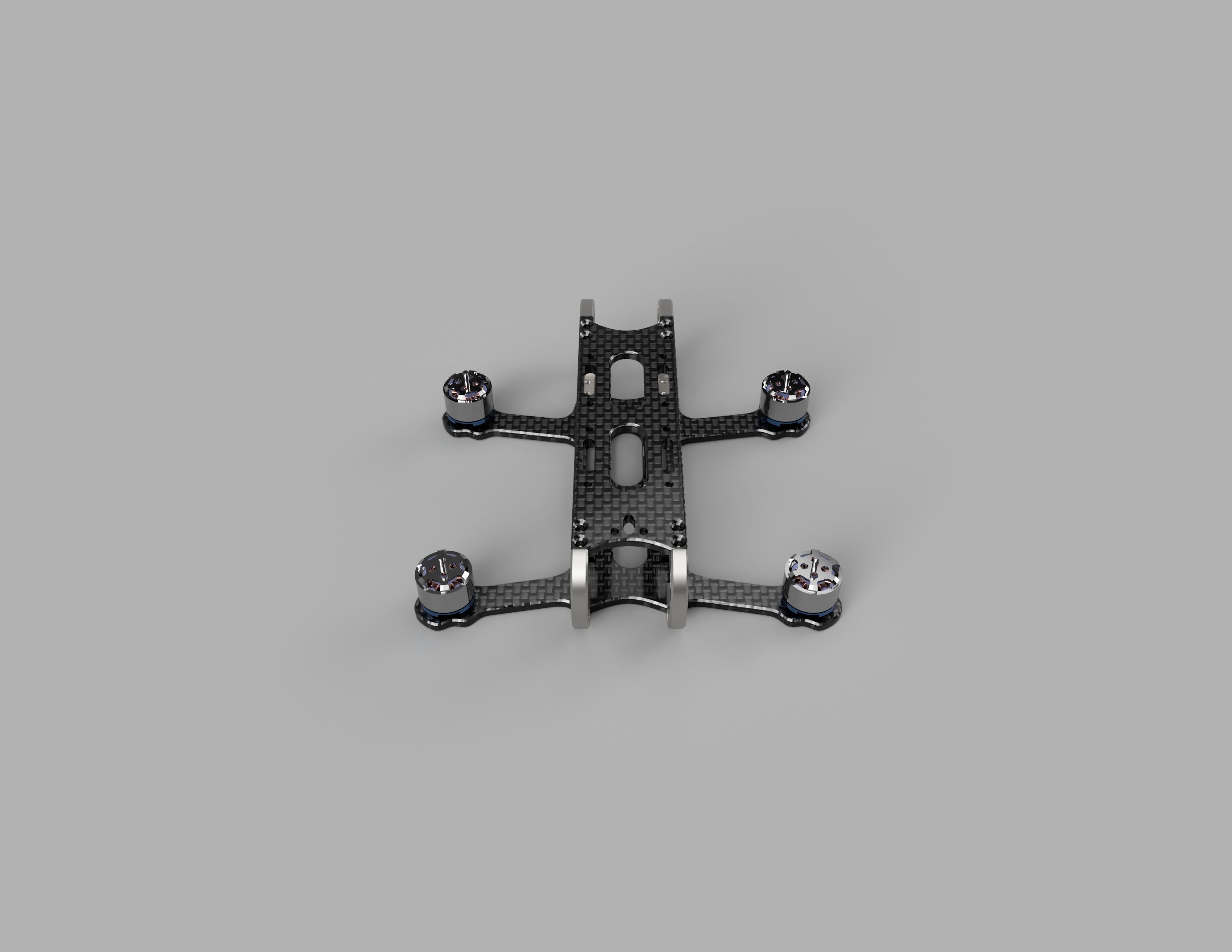 Racing FPV Drone Frame 3 3D Printing 3D print model_5