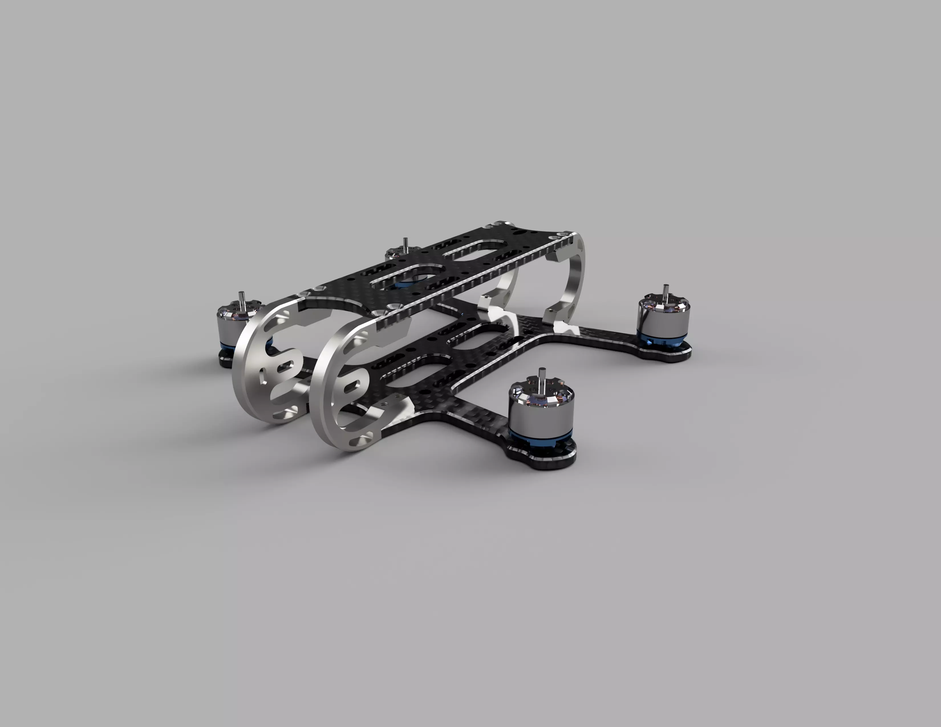 Racing FPV Drone Frame 3 3D Printing 3D print model_0