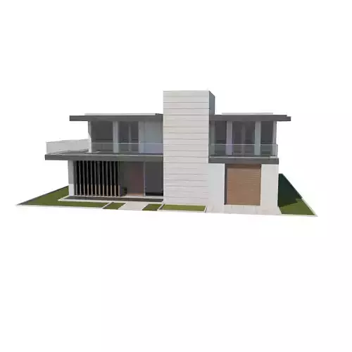 Contemporary House 01 by THREEDEE INC