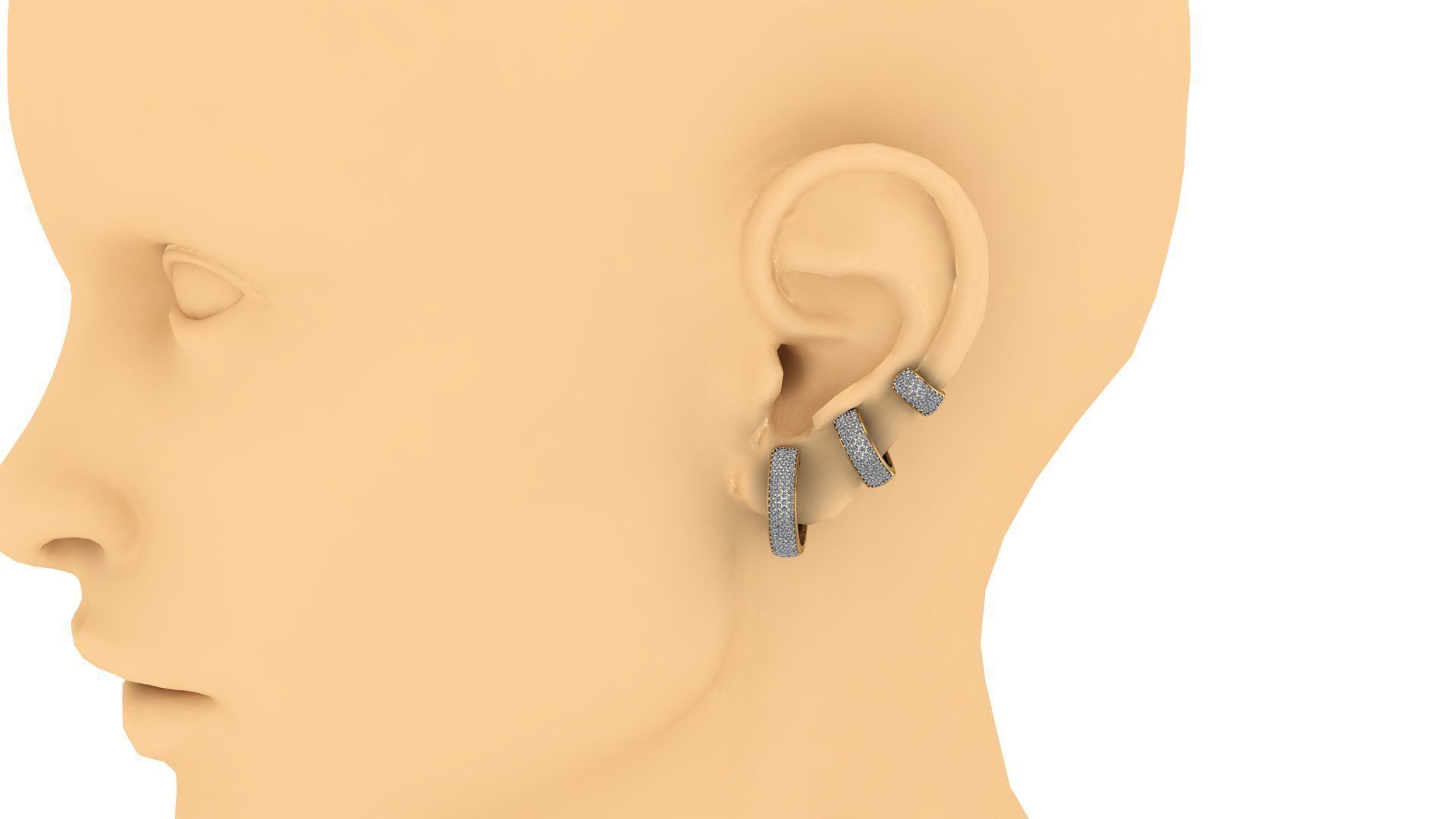 Kit argolas 3D print model_1