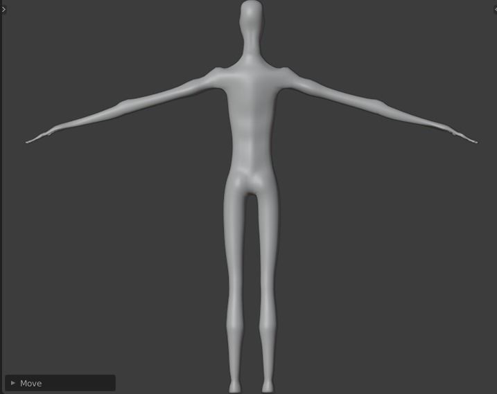 Slender Man Base Model Low-poly 3D model_10