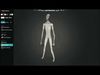 Slender Man Base Model Low-poly 3D model_1