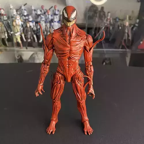 Marvel Legends Venom Movie Carnage Head Sculpt 