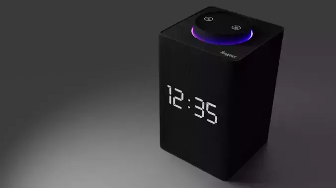 High Poly Yandex Station Max 3D model 