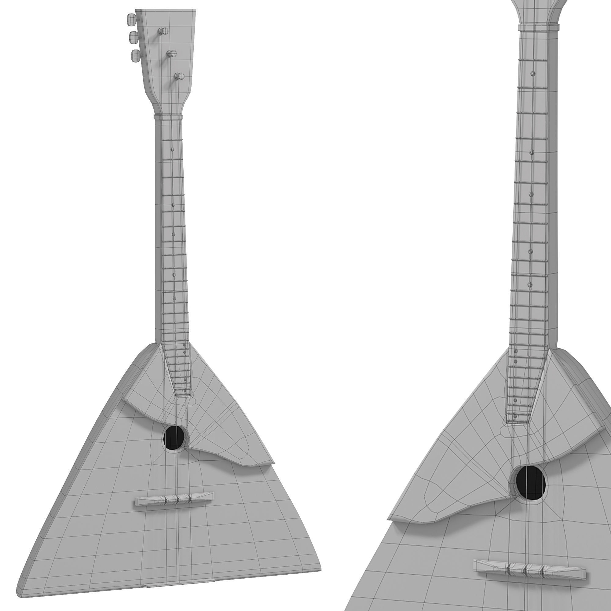 Balalaika prima 3D model_2