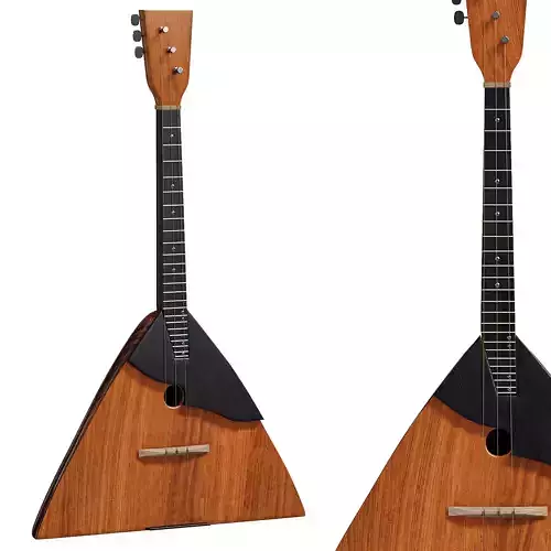 Balalaika prima 3D model