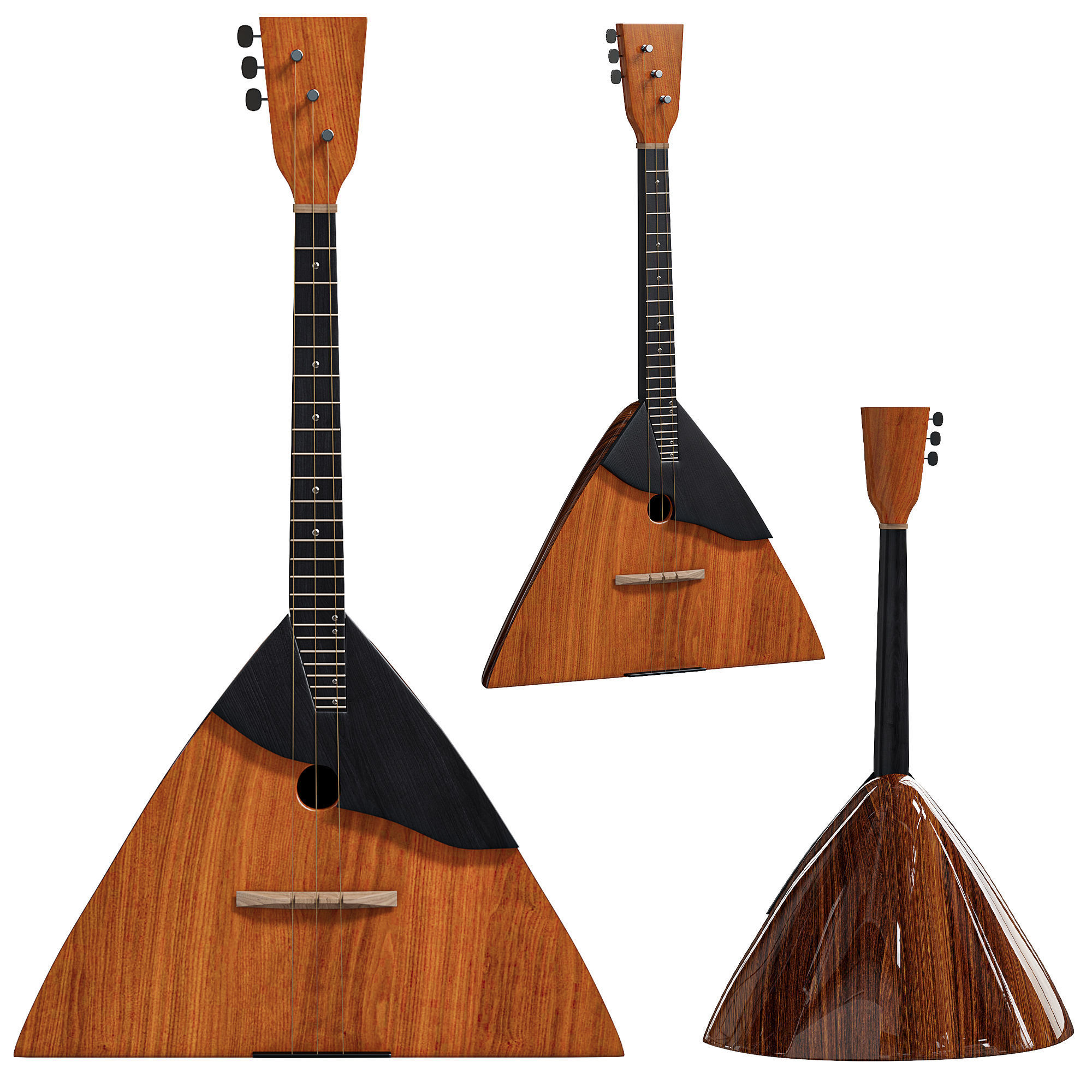 Balalaika prima 3D model_1
