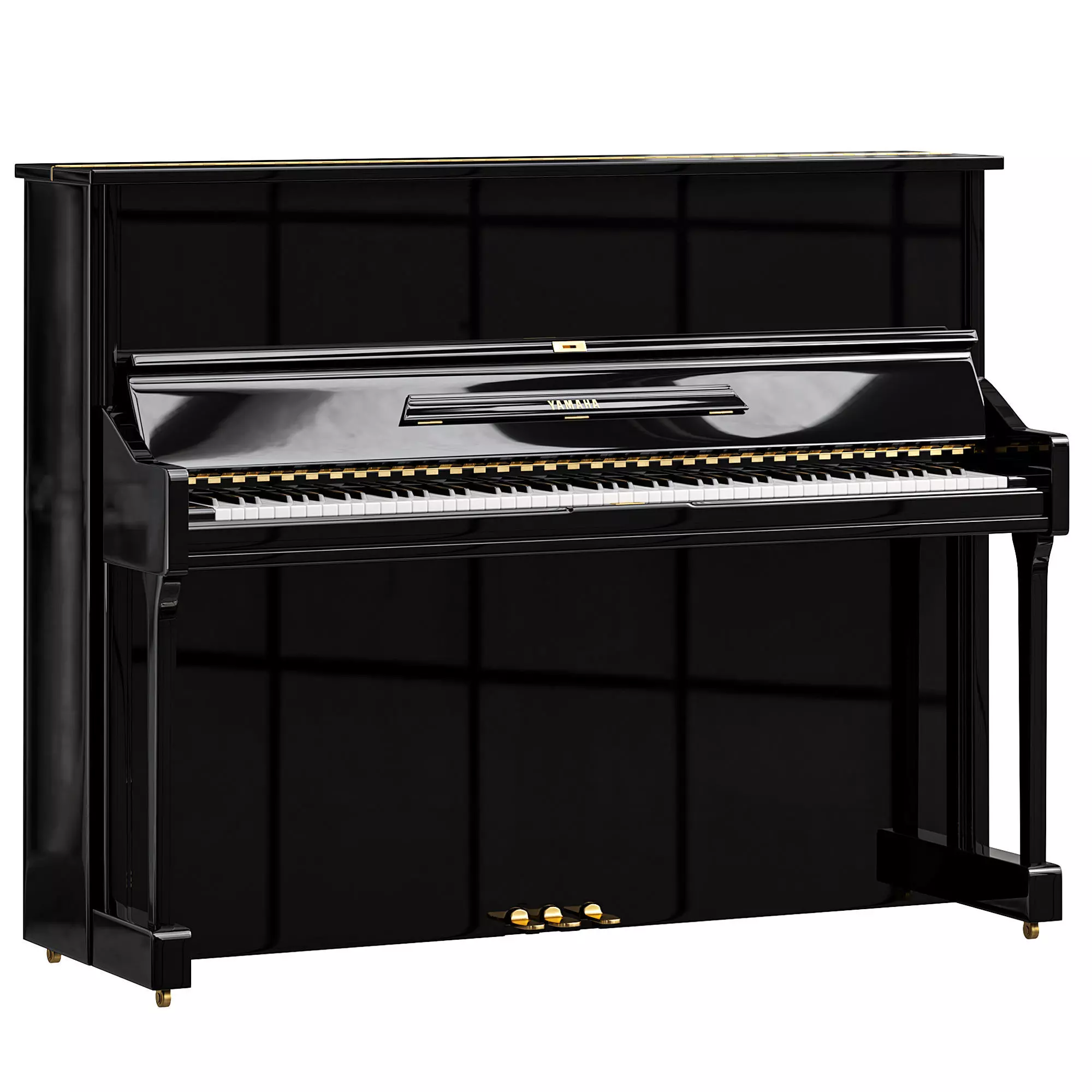 Yamaha SU7 Upright Piano By Pianopricepoint 3D model