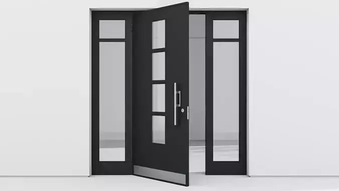 Aluminium door 104