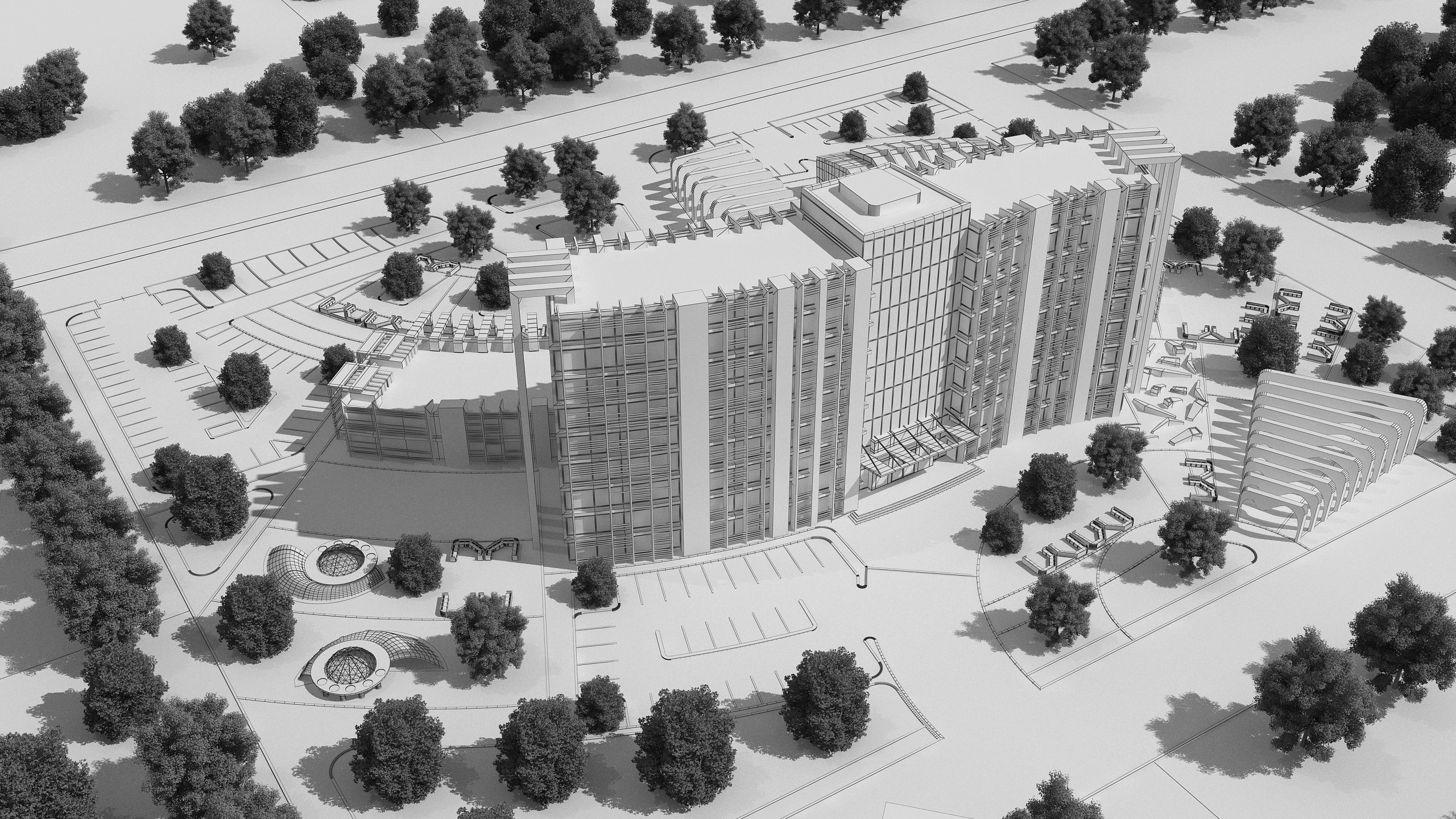 0071 - Financial Center - 2021 - 01 - 2Ds Plans - 3Ds Files 3D model_17