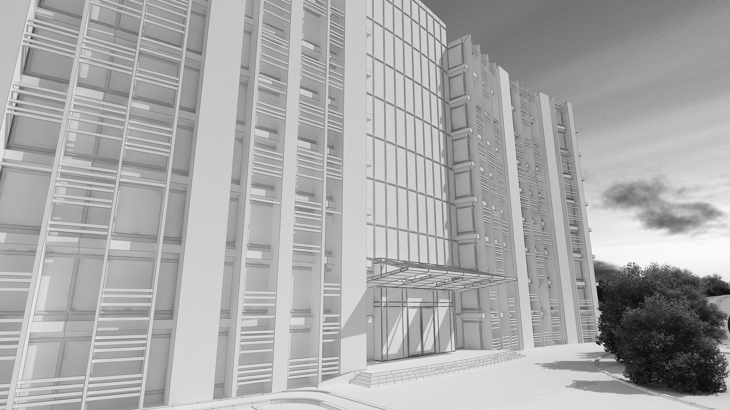 0071 - Financial Center - 2021 - 01 - 2Ds Plans - 3Ds Files 3D model_21