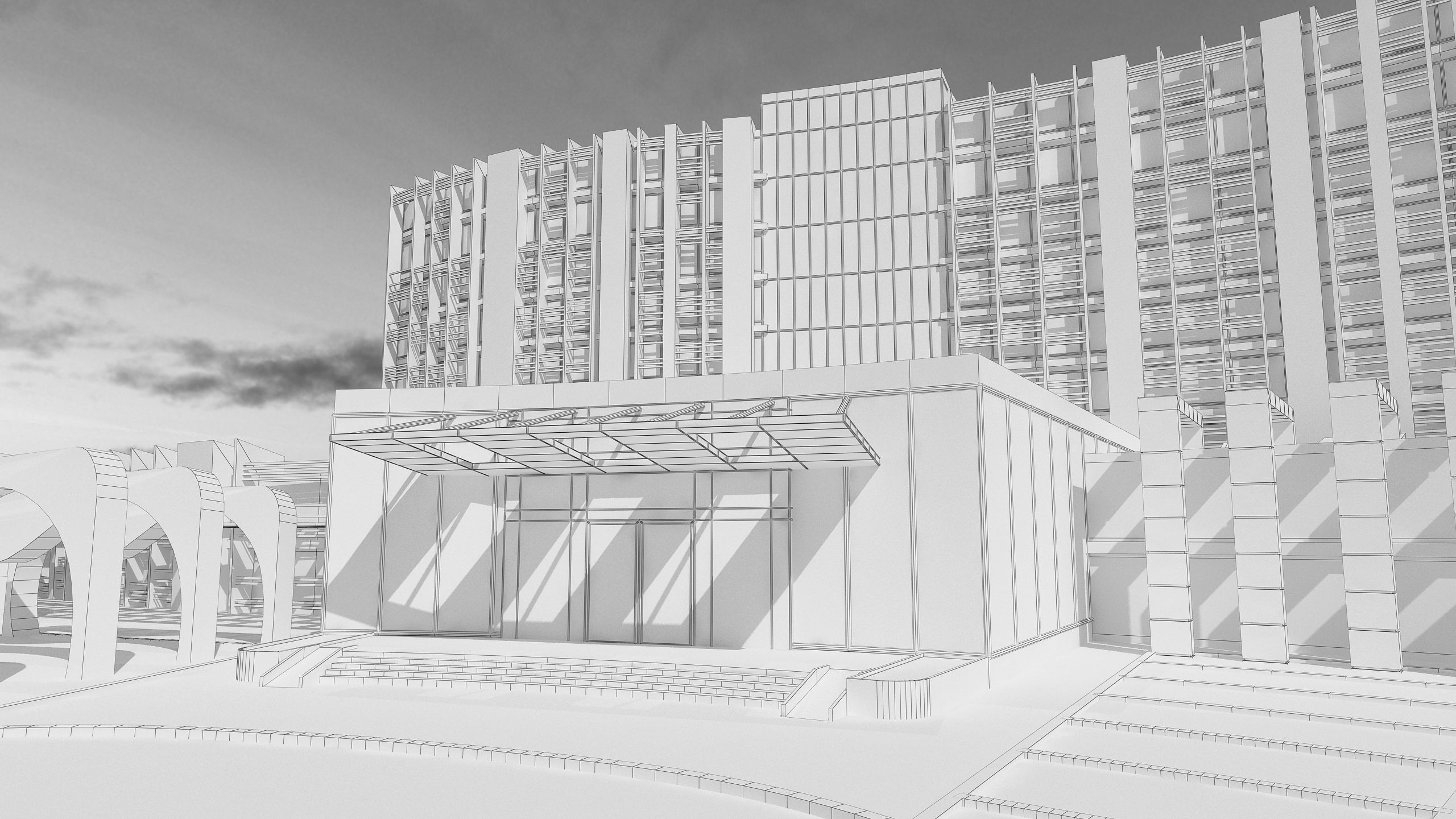 0071 - Financial Center - 2021 - 01 - 2Ds Plans - 3Ds Files 3D model_19