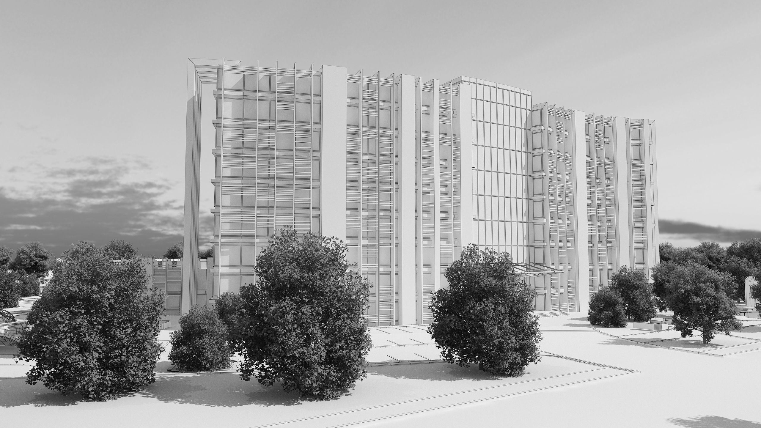 0071 - Financial Center - 2021 - 01 - 2Ds Plans - 3Ds Files 3D model_16