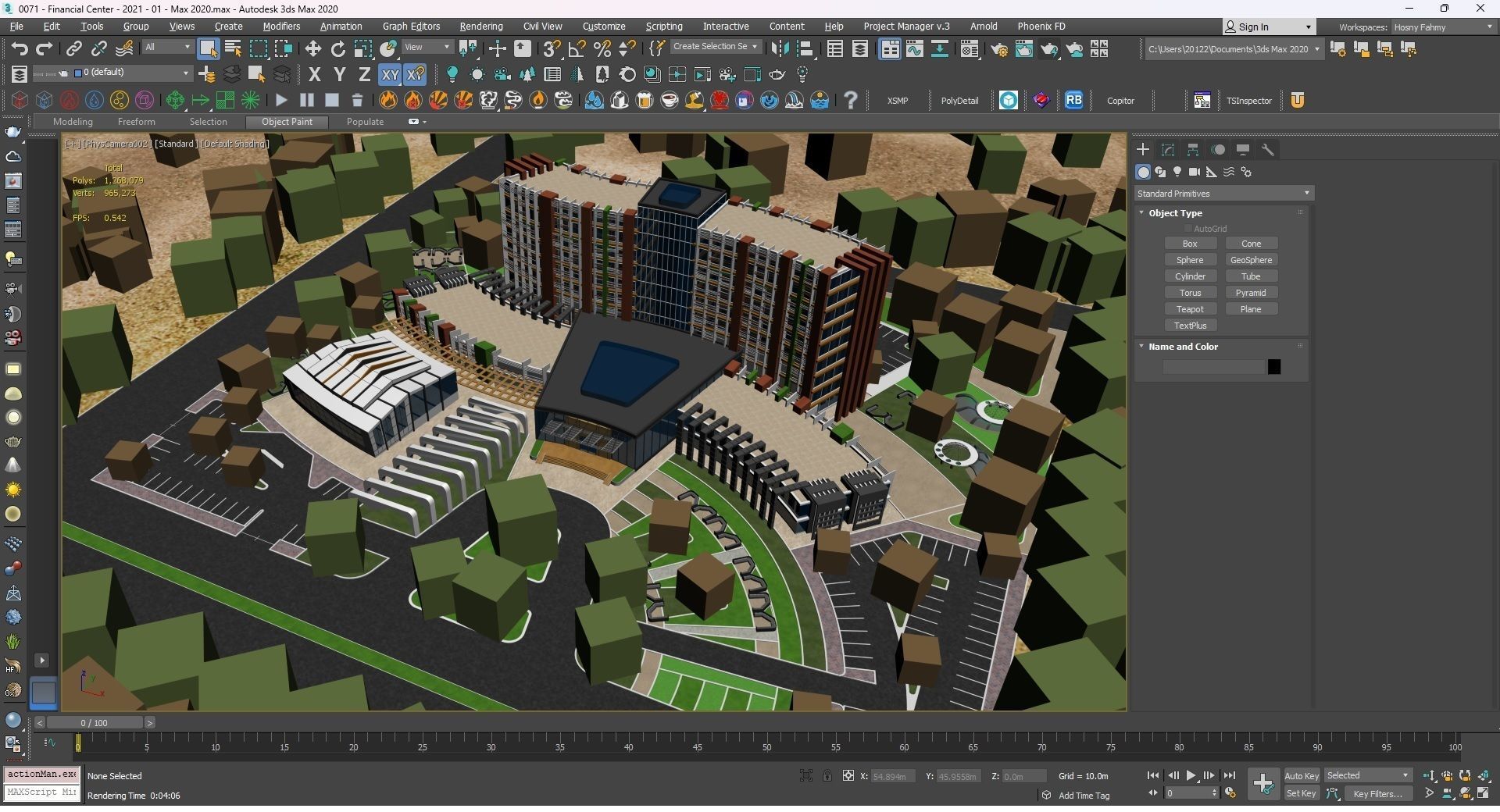0071 - Financial Center - 2021 - 01 - 2Ds Plans - 3Ds Files 3D model_23