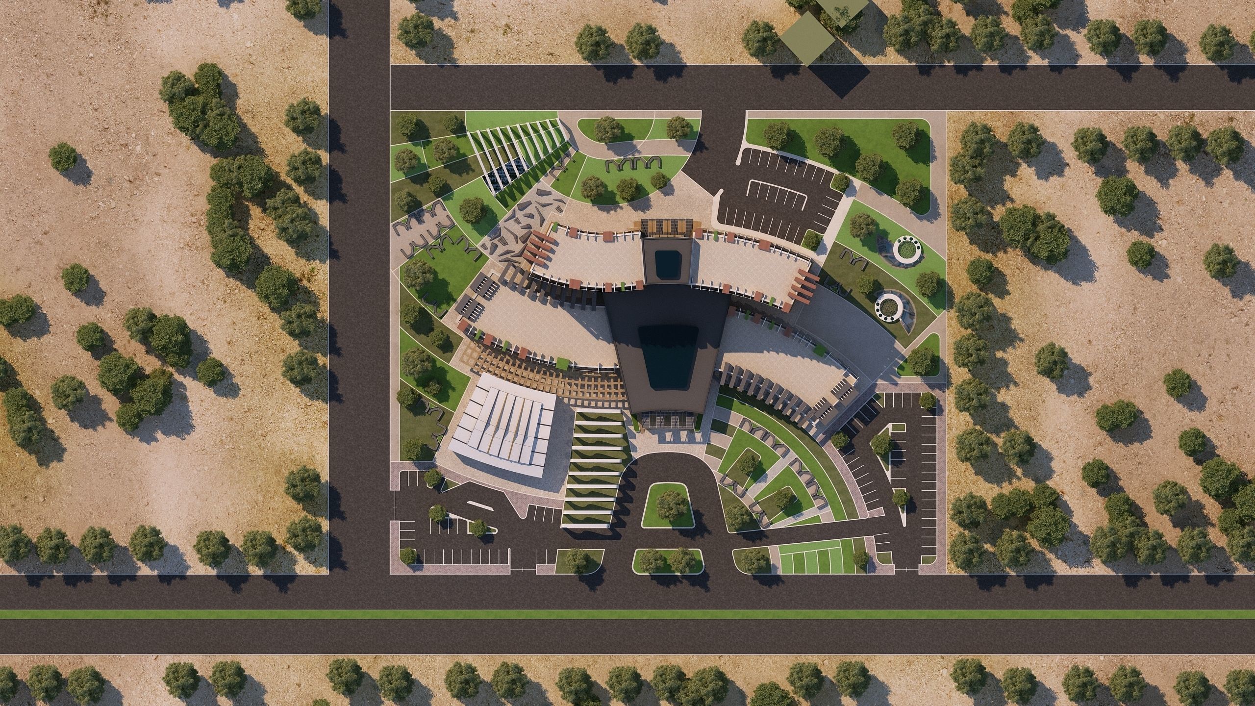 0071 - Financial Center - 2021 - 01 - 2Ds Plans - 3Ds Files 3D model_11