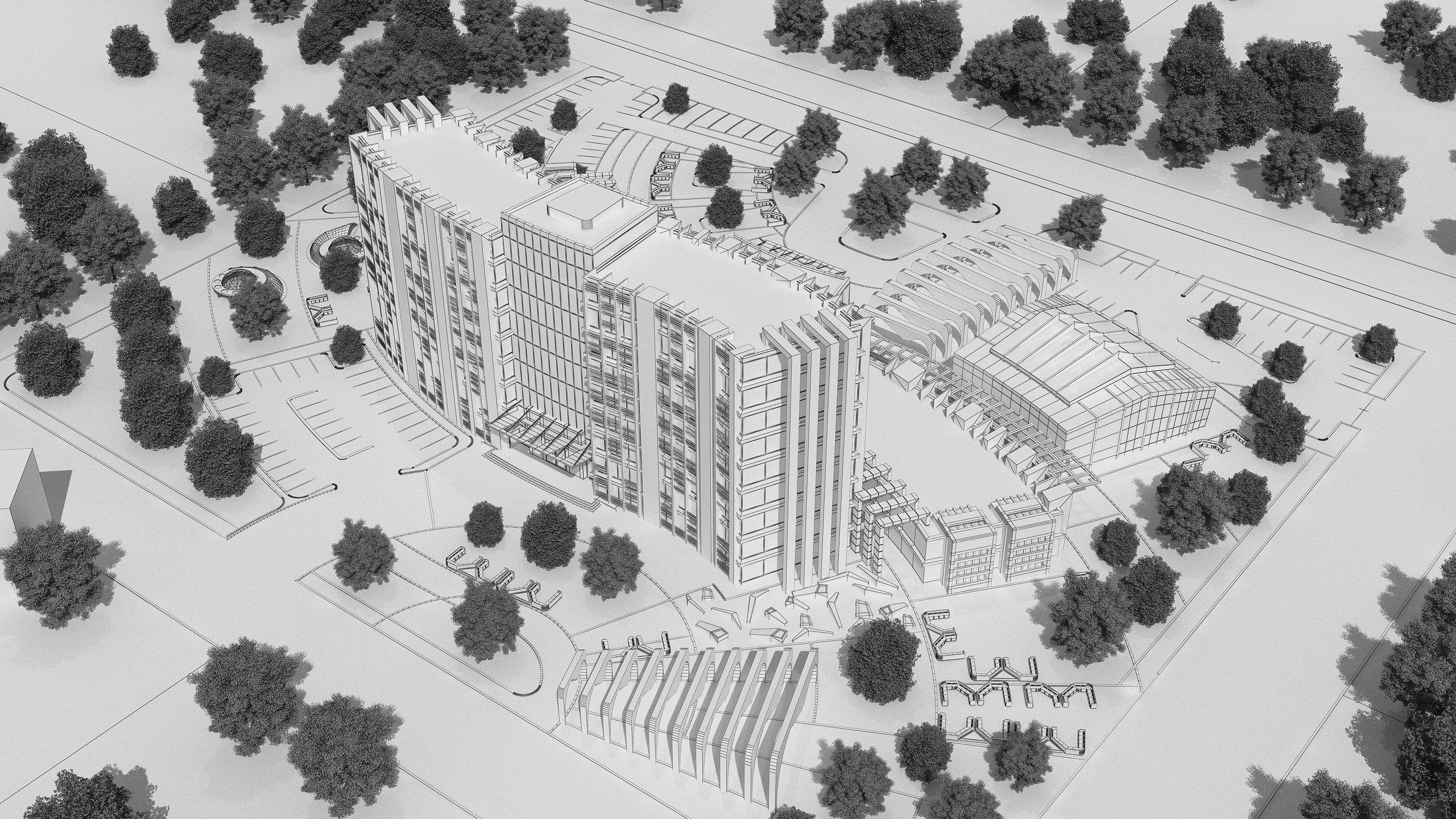0071 - Financial Center - 2021 - 01 - 2Ds Plans - 3Ds Files 3D model_18