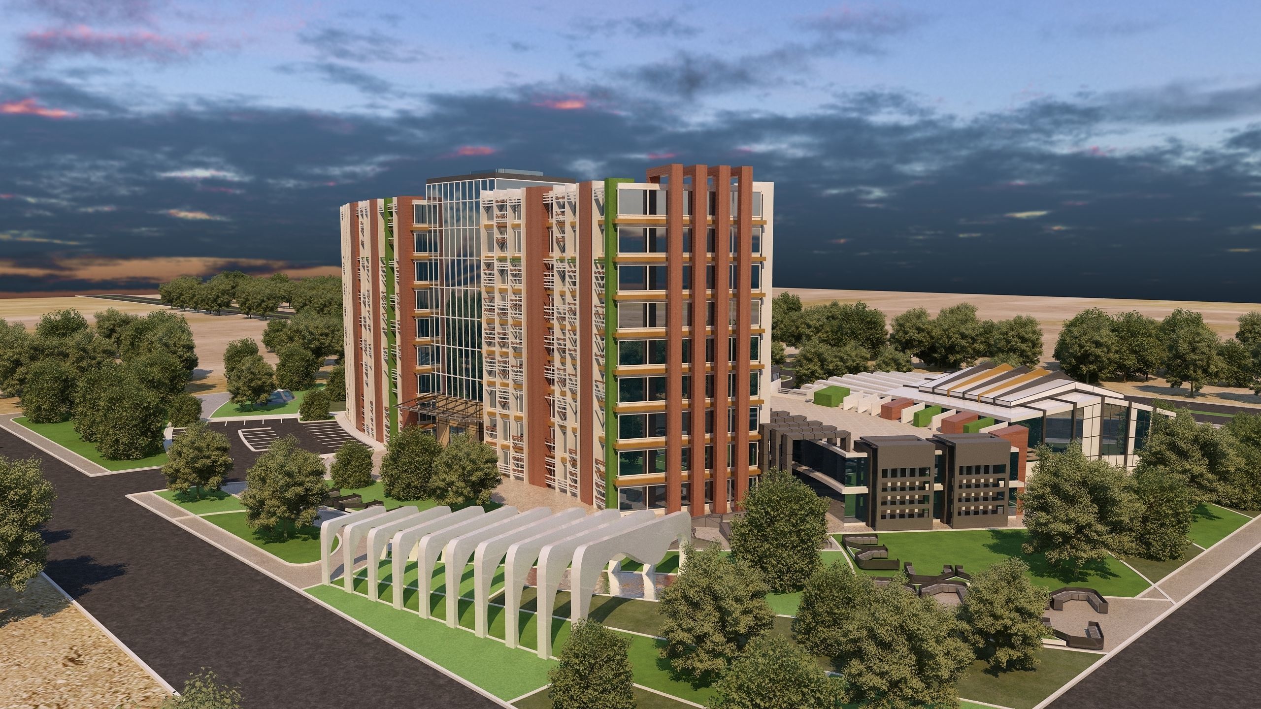 0071 - Financial Center - 2021 - 01 - 2Ds Plans - 3Ds Files 3D model_3