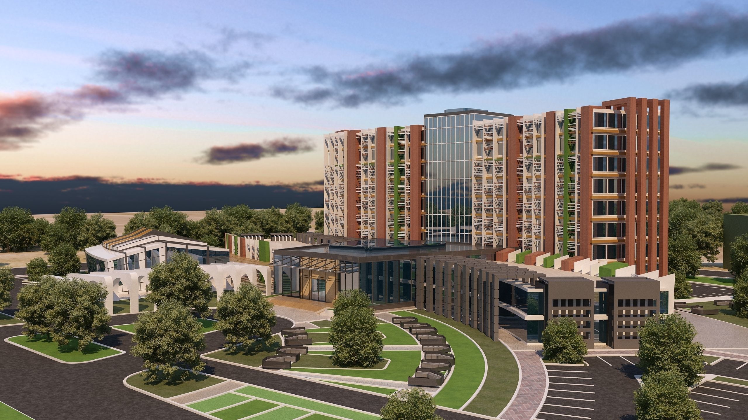 0071 - Financial Center - 2021 - 01 - 2Ds Plans - 3Ds Files 3D model_2