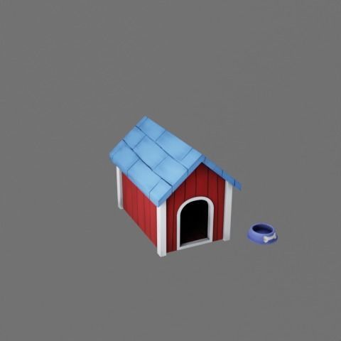 Farm prop pack - stylized Low-poly 3D model_42