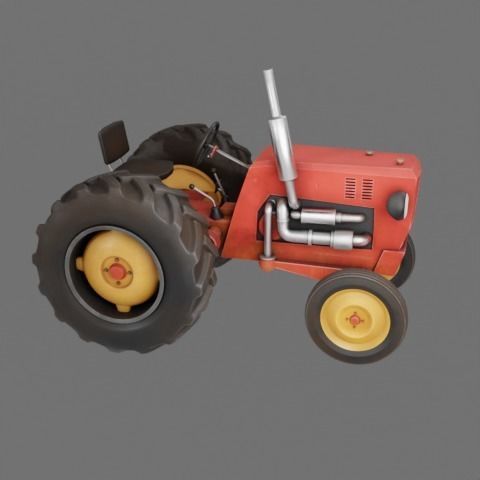 Farm prop pack - stylized Low-poly 3D model_115