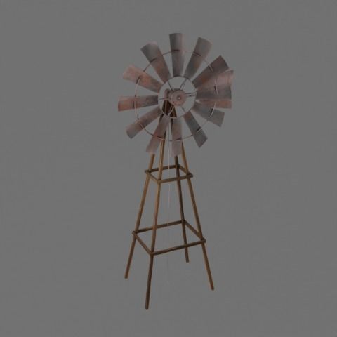 Farm prop pack - stylized Low-poly 3D model_123