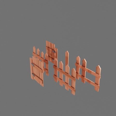 Farm prop pack - stylized Low-poly 3D model_49