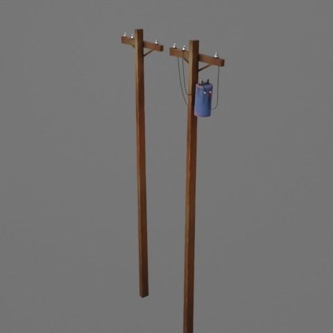 Farm prop pack - stylized Low-poly 3D model_47