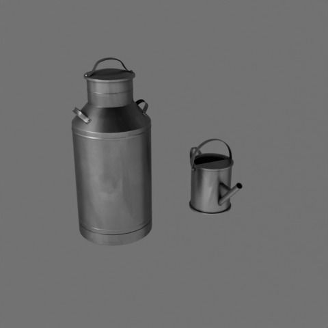 Farm prop pack - stylized Low-poly 3D model_135