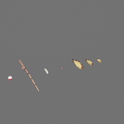 Farm prop pack - stylized Low-poly 3D model_63