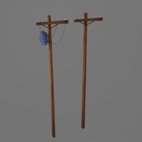 Farm prop pack - stylized Low-poly 3D model_45