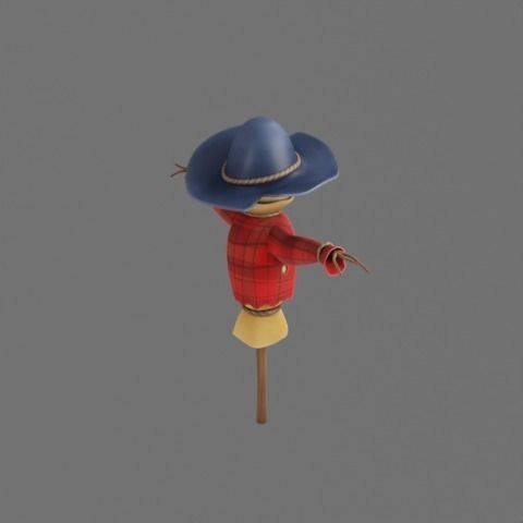 Farm prop pack - stylized Low-poly 3D model_101