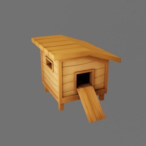 Farm prop pack - stylized Low-poly 3D model_36