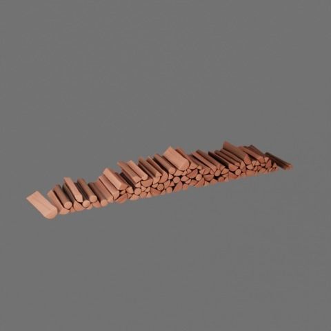 Farm prop pack - stylized Low-poly 3D model_129