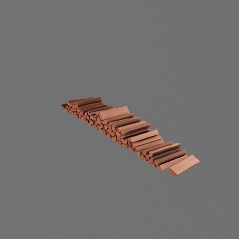 Farm prop pack - stylized Low-poly 3D model_131