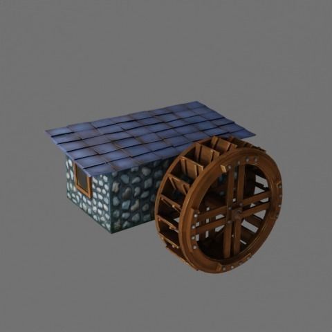 Farm prop pack - stylized Low-poly 3D model_122
