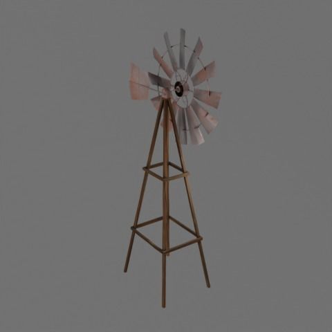 Farm prop pack - stylized Low-poly 3D model_125