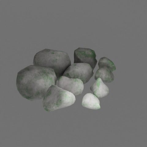 Farm prop pack - stylized Low-poly 3D model_93