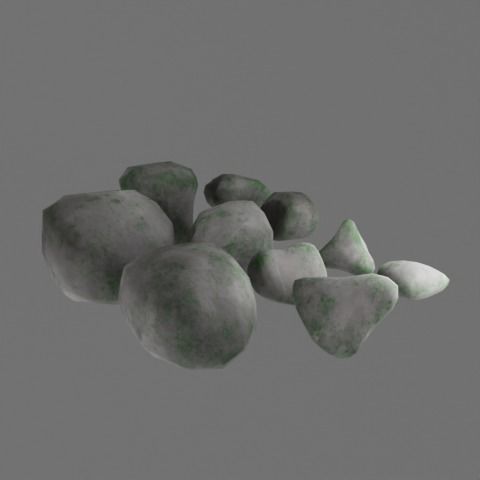 Farm prop pack - stylized Low-poly 3D model_94