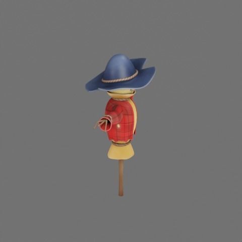 Farm prop pack - stylized Low-poly 3D model_100