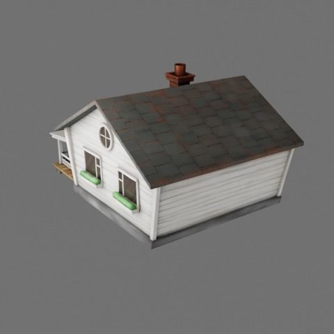 Farm prop pack - stylized Low-poly 3D model_80